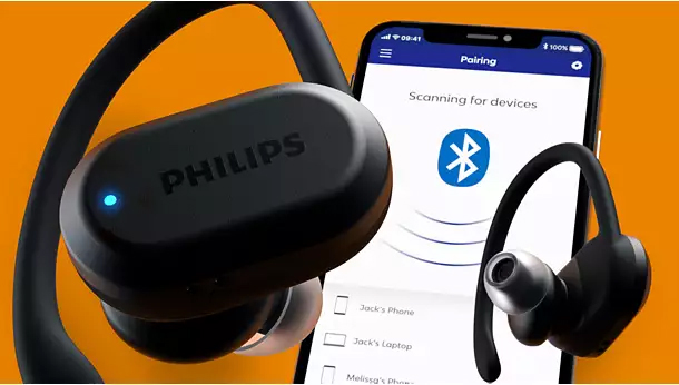 Philips headphones with mic for online mobile